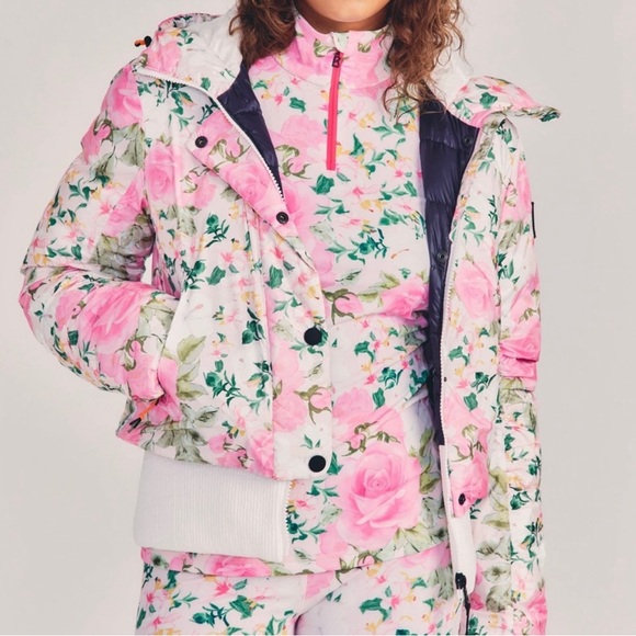 Bogner x LoveShackFancy Sella D Magenta Flower Fields…sizes XS or L…NWT…Rare!!! - Picture 2 of 11